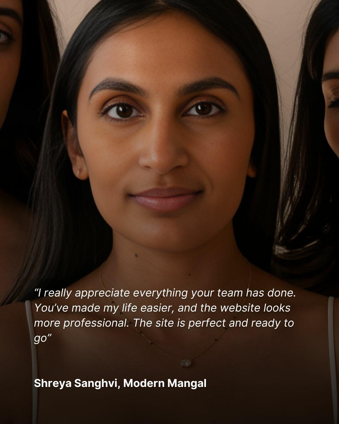 Shreya Sanghvi Modern Mangal